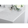 Elegant Decor 48 Inch Single Bathroom Vanity In Grey With Backsplash, 2PK VF17048GR-BS
